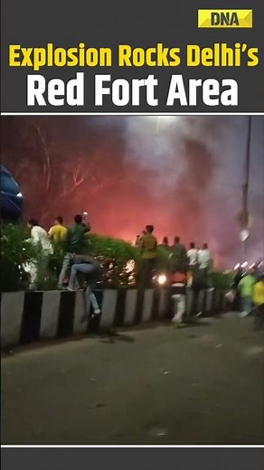 Delhi Red Fort Blast: Explosion Rocks Delhi’s Red Fort Area | Explosion In Car | Delhi News