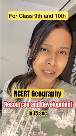 Resources and Development class 10th