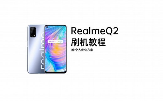 看了应该就会的RealmeQ2刷机教程[附个人优化方案]