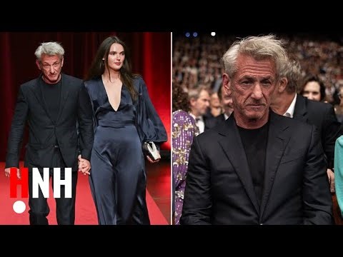 Sean Penn Dejected Red Carpet: With GF Valeria Nicov at Lumiere Festival