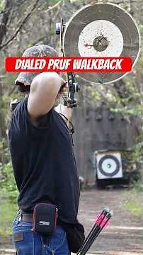 Dialed Pruf | checking sight tape and 1st and 2nd axis. #archery #archerylife