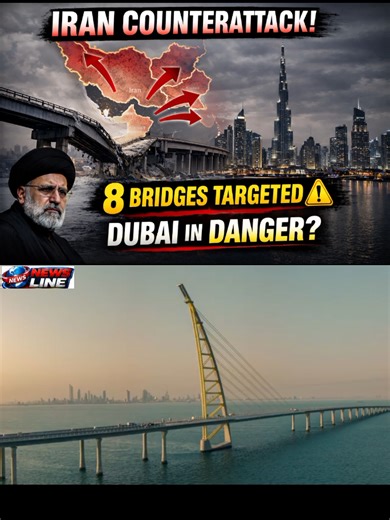 Iran's Counterattack: Targeting Arab Bridges & Dubai Data Center