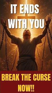 Break Every Generational Curse Now | Powerful 1-Minute Prayer for Family Healing & Freedom