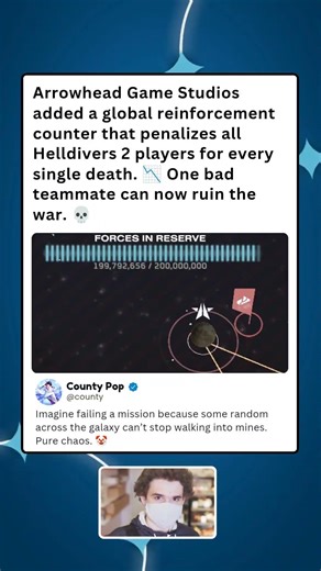 Helldivers 2 Secretly Tracking Player Deaths To Punish The Entire Community