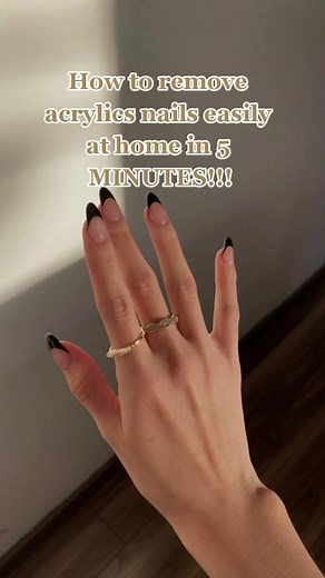 Easy Method to Remove Acrylic Nails at Home in 5 Minutes!