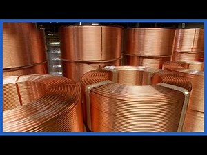 Extremely modern copper ore mining process - The world's largest copper factory