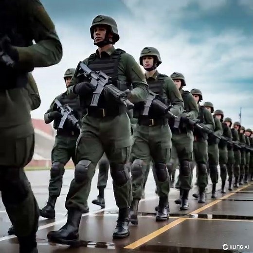 Powerful Army March with Rifles | Military Parade in Action #ArmyParade #MilitaryMarch #army