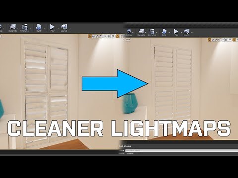 Clean Lightmaps in Unreal Engine - Optimizing Lightmap UV's