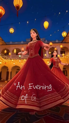 Ghoomar Under Lantern Lights ✨ Rajasthani Royal Night Dance