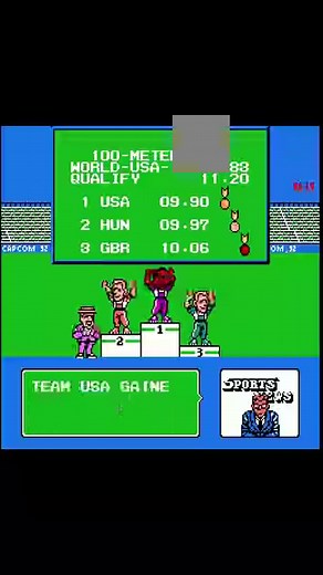 13K views · 134 reactions | Capcom's Gold Medal Challenge '92 (NES) Capcom's Gold Medal Challenge '92, known in Japan as Capcom Barcelona '92, is a 1992 video game by Capcom. It was an Olympic sports game loosely based on the 1992 Summer Olympics in Barcelona. It heavily relied on button mashing style games. #videogames #nintendo #arcade #classic #gaming #capcom | Retro-Entertainment TV | Facebook