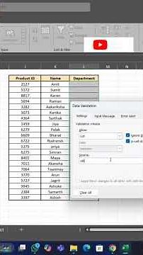 Master Excel Data Validation: Create Dynamic Drop-Down Lists in Minutes!