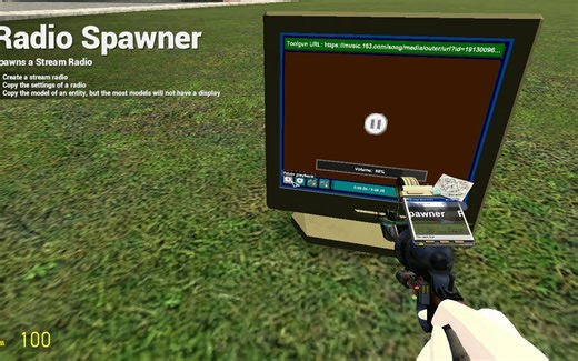 【GMOD】模组推荐：自定义音乐播放器|音箱