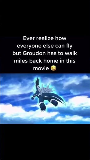 don't feel sorry... groudon's happy he can't