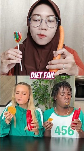 DIET FAIL #prank #foryou #challenge