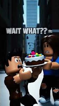 He Thought the Cake Was His… 💔 | Roblox Mini Stories #shorts #roblox #robloxministorie