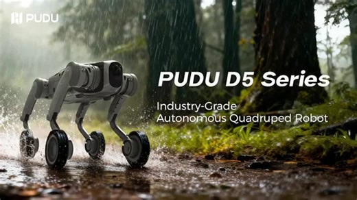 Check out the new Pudu Robotics D5 quadruped. It can be used for delivery, outdoor inspection tasks, and more. | Grishin Robotics
