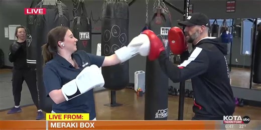 Boxing provides full body workout for all skill levels
