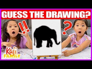 Guess The Drawing Challenge!!! - Videos For Kids
