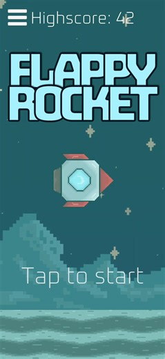 Flappy Rocket by qbco