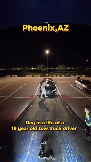 5.4K views | 19 years old tow truck driver 料#towingservice24hours | #recovery-towed #phoenixAZ #action5procam #foryou# Day in the life | Jadin Saldivar | Facebook
