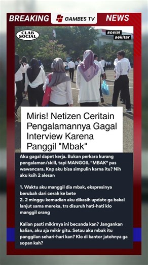 Alasan Sepele Tapi Fatal! Curhat Netizen Gagal Interview