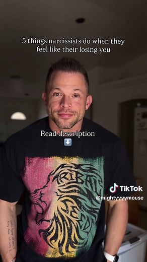 5 things narcissists do when they feel like they’re losing you (with examples): 1️⃣ They suddenly become “the version you fell for” again Example: After weeks of distance, they’re affectionate, attentive, apologetic… just long enough to pull you back in. 2️⃣ They create a crisis to test your attachment Example: They pick a fight, threaten to leave, or go cold—then watch to see if you beg, chase, or over-explain. 3️⃣ They bait you into reacting so they can call you the problem Example: They push