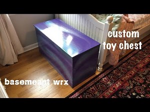 plywood custom toy chest - how to build