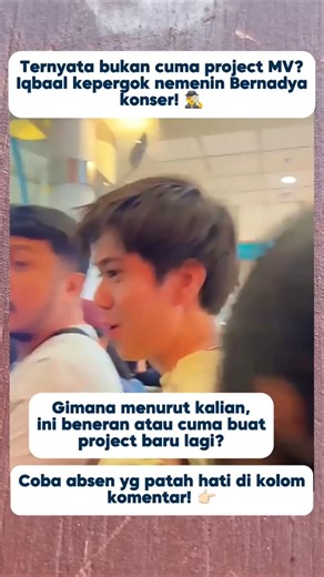 Makin go public! Setelah jadi model MV #bernadya #viralvideo
