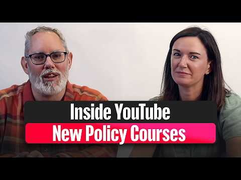 YouTube Community Guidelines Updates and New Policy Courses— Explained!
