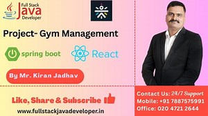 Gym Management Application | Spring Boot 4 | JDK 25 | By Mr. Kiran Jadhav | Kiran Jadhav