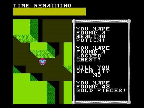 Advanced Dungeons & Dragons - Hillsfar Gameplay NES