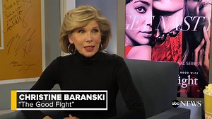 Christine Baranski knows 'the secret to a good slap'
