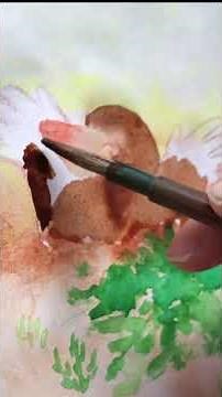 ひだまりの谷の暦イメージボードカレンダー｜３月｜水彩イラスト制作風景ASMR