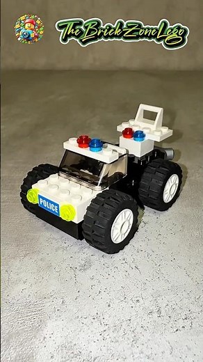 Construct Your Own LEGO Cop Cruiser of Epic Proportions!