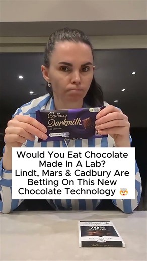 Would You Eat Lab-Grown Chocolate? What Lindt, Mars & Cadbury Don't Know Yet #chocolate #labgrown