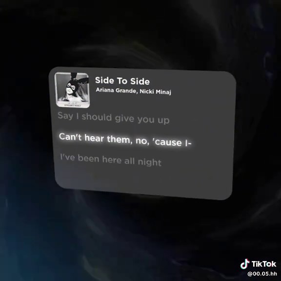 Side To Side Lyrics by Ariana Grande