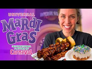 MUST Eats at Universal Orlando's Mardi Gras!