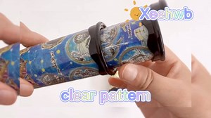 Xeehwb 2 Pack Classic Kaleidoscope Toy,Magic Rotating Kaleidoscope,Stretchable Long World Kaleidoscope,Educational Toy Kaleidoscope for Children Gifts