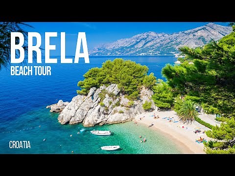 Brela - Beach Walking Tour / Croatia