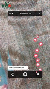 Elegance in Every Weave ✨ Unveil timeless charm with our Pure Taser Silk Banarasi Handloom Saree — handwoven with antique zari, blooming digital prints, and unmatched grace. 🌸 💯 Comes with SILK MARK certification for authenticity. 📦 Shop now via myosutra.com 🛒 Limited pieces. Don’t miss out! 📲 Tap ❤️ & tag a saree lover! #Myosutra #TaserSilk #BanarasiSaree #LuxurySaree #DigitalPrintSaree #SilkMarkCertified #SareeLove #HandloomHeritage #SareeNotSari #EthnicElegance #ShopNow | Myosutra