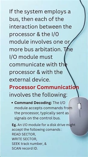 I/O Modules : Module Function in Computer organization and architecture part : 2nd