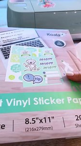 Your go-to for vibrant, matte stickers! 🎨✨ Koala Matte Sticker Paper makes every design pop—thank you @dashaa_draws for the awesome creations! 💖 🔗https://bit.ly/48nyuUs Tag a sticker lover who needs this!👇 #koalagp #koalapaper #KoalaStickerPaper #MatteMagic #KoalaCrafts | Koalagp