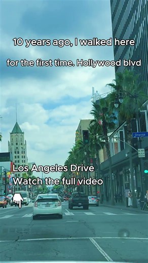 First Time vs Now Hollywood Boulevard #ladrive #timepasses #nostalgia