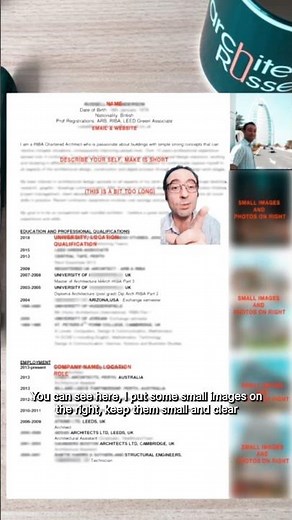 How To Make Architecture CV In Photoshop