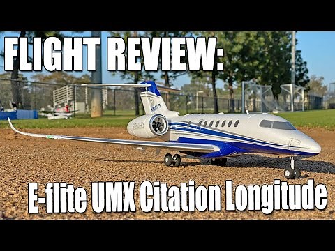 From the Field -- E-flite UMX Citation Longitude twin 30mm EDF Flight Review