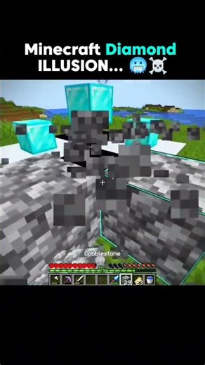Minecraft Crazy DIAMOND Illusion... 🥶☠️
