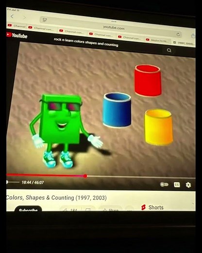 Rock N Learn Colors Shapes & Counting Mixing Colors