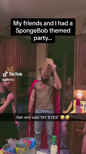 SpongeBob Themed Party Fun with Friends