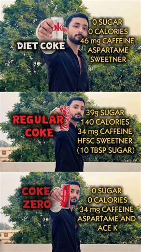 Regular Coke vs Diet Coke vs Coke Zero | What Are You Actually Drinking?