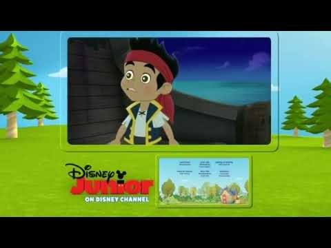 Disney Junior on Disney Channel Split Screen Credits 2014